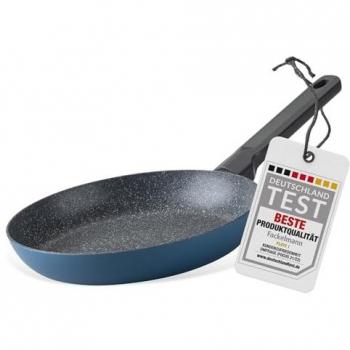 Fackelmann Sartén 24” Balance: Aluminio Sustentable + Cerámica Anti-Adhesiva – Para Todo Tipo de Cocinas, Incluye Inducción (Color Azul)