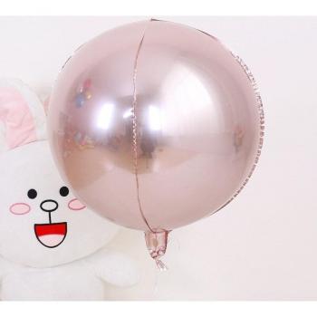 Ballons métalliques ronds pour fêtes