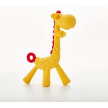 Anneau de dentition pour bébé en forme de girafe