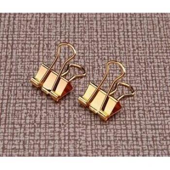 Mint Rose Gold Bulldog Clip