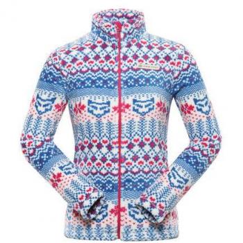 Felpa Donna Alpine Pro Eflina con Cerniera in Pile Rosa