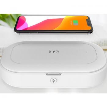 Portable UV Light Sterilizer with Wireless Charger