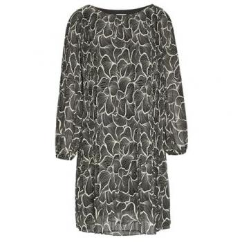 Abito plissettato in chiffon nero S.Oliver 34