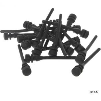 Silicone Vibration‑Absorbing Fan Mount Screws – 20 Pack