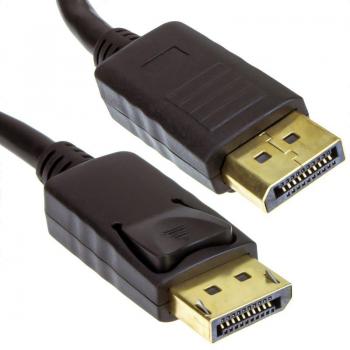 Cables Direct 15m DisplayPort Kabel mit Verriegelung
