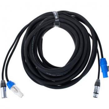 SNAKEPC10 DMX CABLE NERO