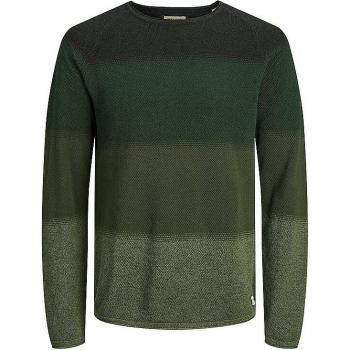 Jersey de punto verde oscuro degradado Jack & Jones Hill
