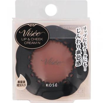 Kose Visee Riche Lip & Cheek Cream N BR-9 Cocoa Brown 5.5g