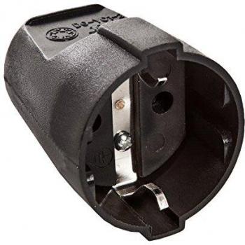 DÖNGES - as Schwabe 45012 Presa di sicurezza Plastica 230 V Nero IP20