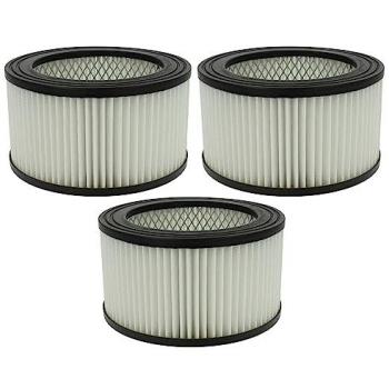 VHBW 3x HEPA Filter Set for T.I.P. NTAS 1200 Ash Vacuum - Allergy Resistant Filters