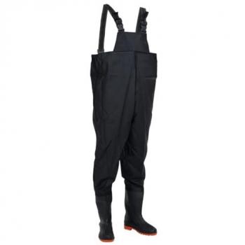 Día y Noche Vadeador de pecho con botas negro talla 46