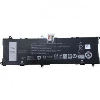 CoreParts Battery for Dell Tablet (5100 mAh), Notebook Akku, Schwarz