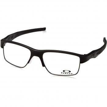 Ray-Ban 0OX3128 Montature Uomo Nero (Satin Black) 53