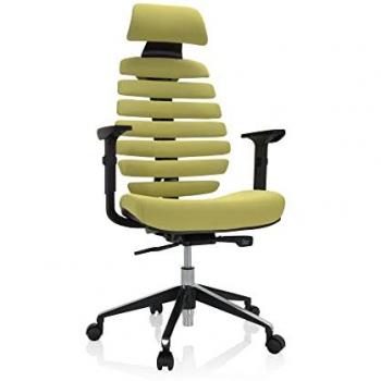 Sedia da lavoro ergonomica Verde - hjh OFFICE ERGO LINE II PRO
