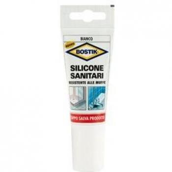 Bostik - Silicone sanitari bianco 60ml
