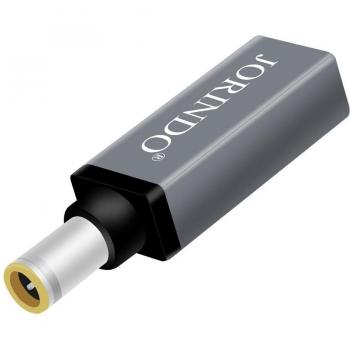 JORINDO 100W Type-C Female to DC 7.9*5.5mm Charger Adapter