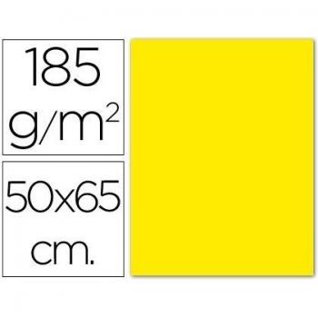 Cartulina Canson Iris - 50 x 65 cm - 185 g - Color amarillo canario
