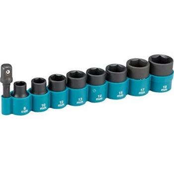 Ensemble de douilles Makita 9 pièces 3/8