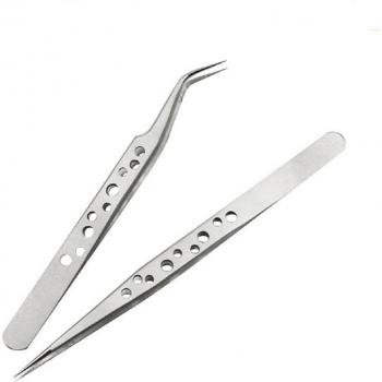 Anti-Static Stainless Steel Tweezers for Phone Repair