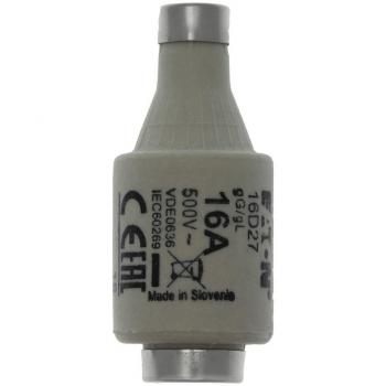 Eaton Sicherungseinsatz 16D27 Typ FUSE-D2 16A 500VAC E27 (25 Stück)