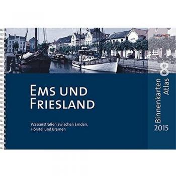 Kartenwerft BINNENKARTEN ATLAS 8 - Ems und Friesland - Seekarten