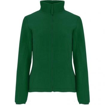 Sudadera Polar Verde Botella Vetonek Cuello Alto Forrado