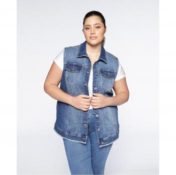 Chaleco Desflecado de Mujer Fiorella Rubino