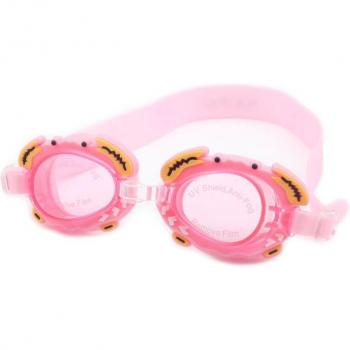 Kids Swim Goggles with Crab Cartoon for Boys and Girls