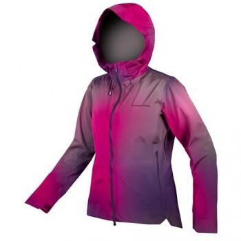 Violet Endura MT500 Hooded Waterproof Jacket for Women – Size S
