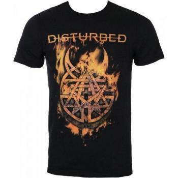 Disturbed Unisex Baumwoll-T-Shirt Burning Belief