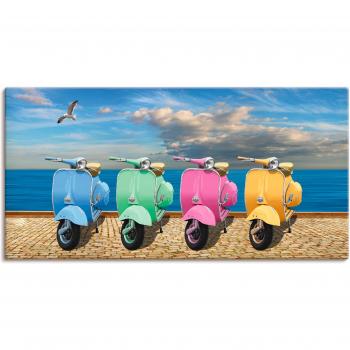 Artland Wandkunst »Vespa in Farben«