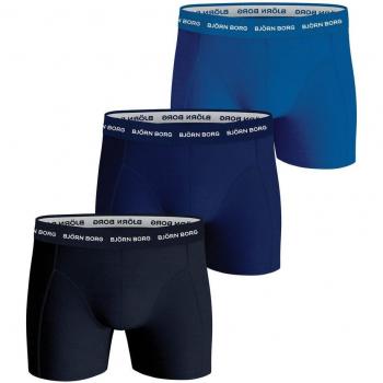 Björn Borg Boxershorts – 3 Pack, Elastisch, Dunkelblau, Herren, S