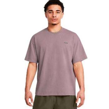 T-shirt Under Armour Homme Hvyweight OS Logo Gris