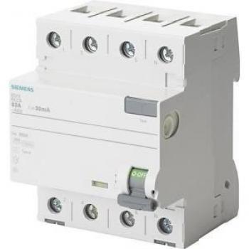 Siemens Interruttore Differenziale 25A 3+N 30mA