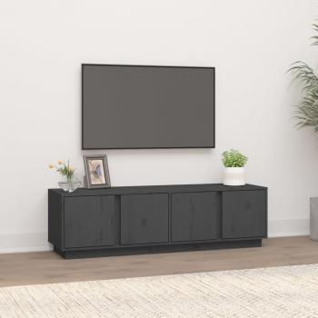Mueble de TV de madera maciza de pino 140x40x40 cm