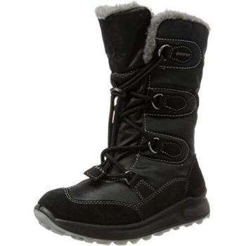 Superfit Merida, Stivali da Neve Bambina, Nero (Schwarz 00), 38 EU