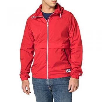 Superdry Code Sport Veste Longue – Rouge Universitaire – Homme