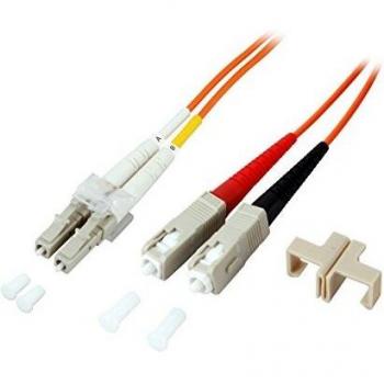 EFB Elektronik O3061.1 - LC SC Male Connector/Male Connector Glasfaserkabel (1 m)