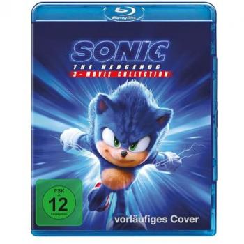 Sonic der Igel 1–3 (BR) Film‑Kollektion 3‑Disc