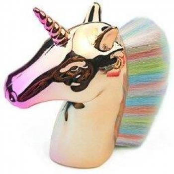 Colorful Unicorn Nail Dust Brush