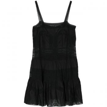 Robe courte noire avec dentelle - Zimmermann - Taille 1