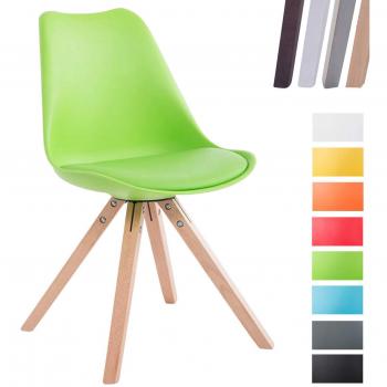 Design Retro-Stuhl Toulouse Quadratisch von CLP