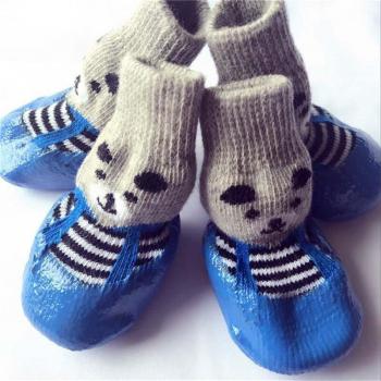 4pcs Waterproof Dog Footwear for Cats and Dogs
