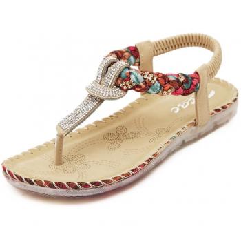 Zicac Women's Summer Beach Dunlop Post Sandals