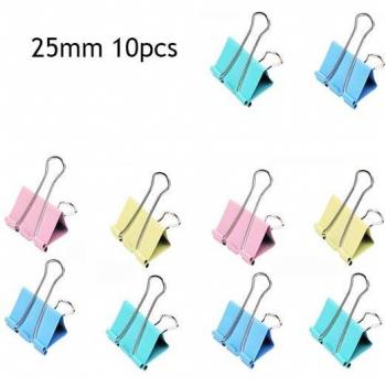 ClipSet 25x32 MM: Clips de Papel para Libros y Papelería
