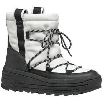 Scarponi Geox Milleiny ABX bianco puro nero donna - 41