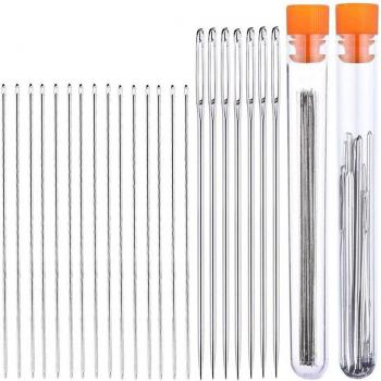 LMDZ Big Eye Beading Needles