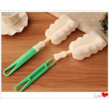 Cute Heart Design Glass Water Bottle