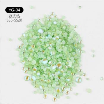 Strass Fluorescentes Flatback para Decoración