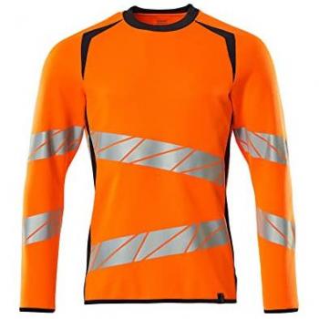 Sudadera de Alta Visibilidad Mascot Accelerate Safe Naranja/Negro Talla M